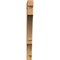 Ekena Millwork Balboa Block Rough Sawn Bracket, Western Red Cedar, 4"W x 40"D x 44"H BKT04X40X44BOA05RWR - alternate 3